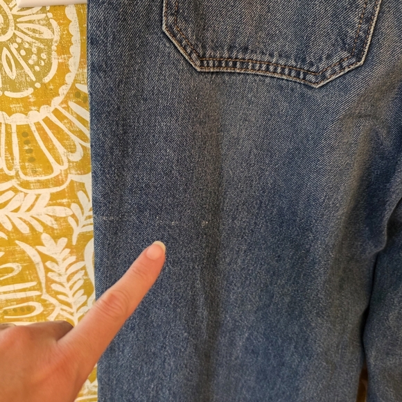 Pilcro Mid-Rise Slouchy Wide-Leg Cuffed Jeans - Picture 5 of 8